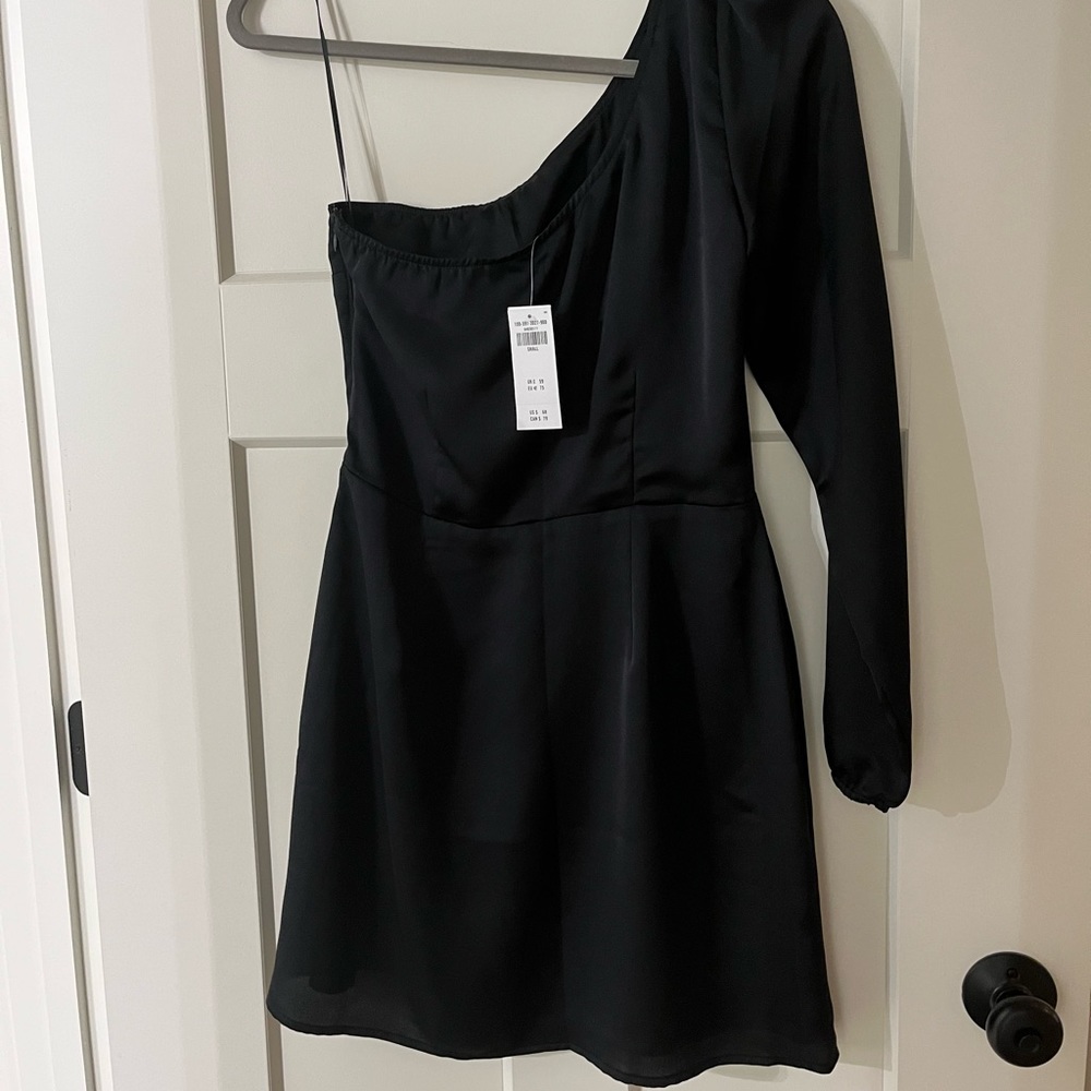Abercrombie one shoulder dress